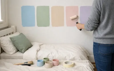 What are the most calming colors for a child’s bedroom to promote better sleep?